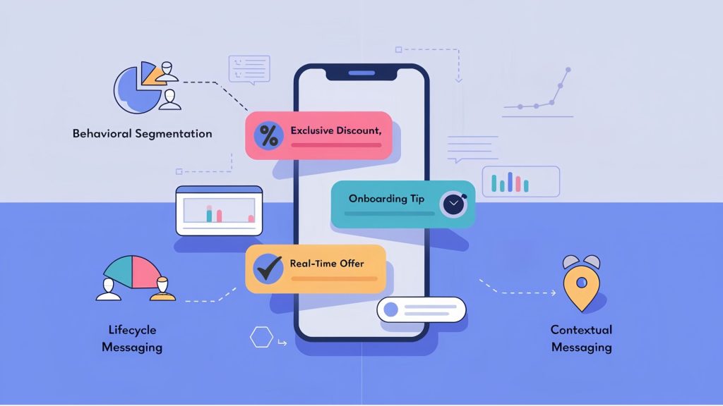 Advanced-strategies-for-in-app-messaging-campaigns Image of in app message with campaign strategies